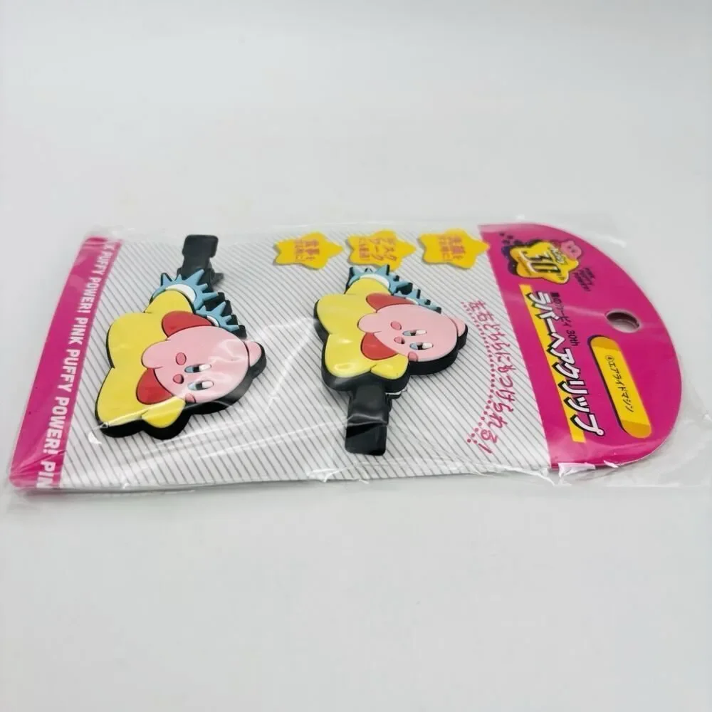 Pokemon Hair Clip Set Kirby Hair Accessory Pokémon Kawaii Barrette from Japan